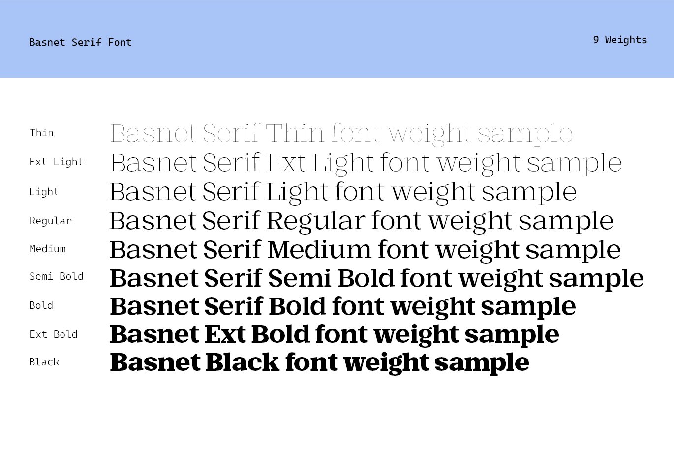 Basnet Font