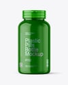 Glossy Pills Bottle Mockup