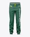 Straight–Leg Joggers Mockup