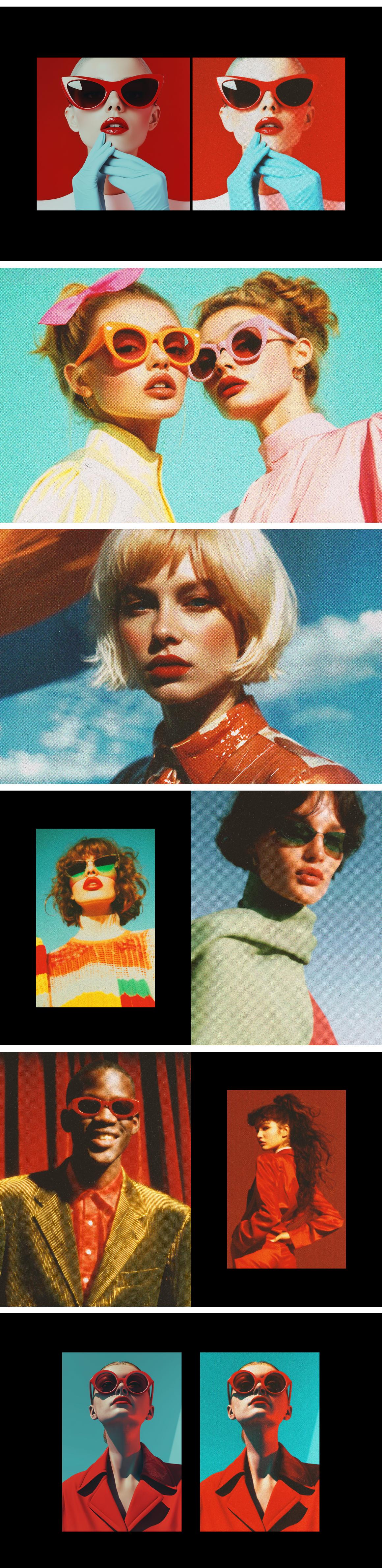 Old Magazine Photo Effect