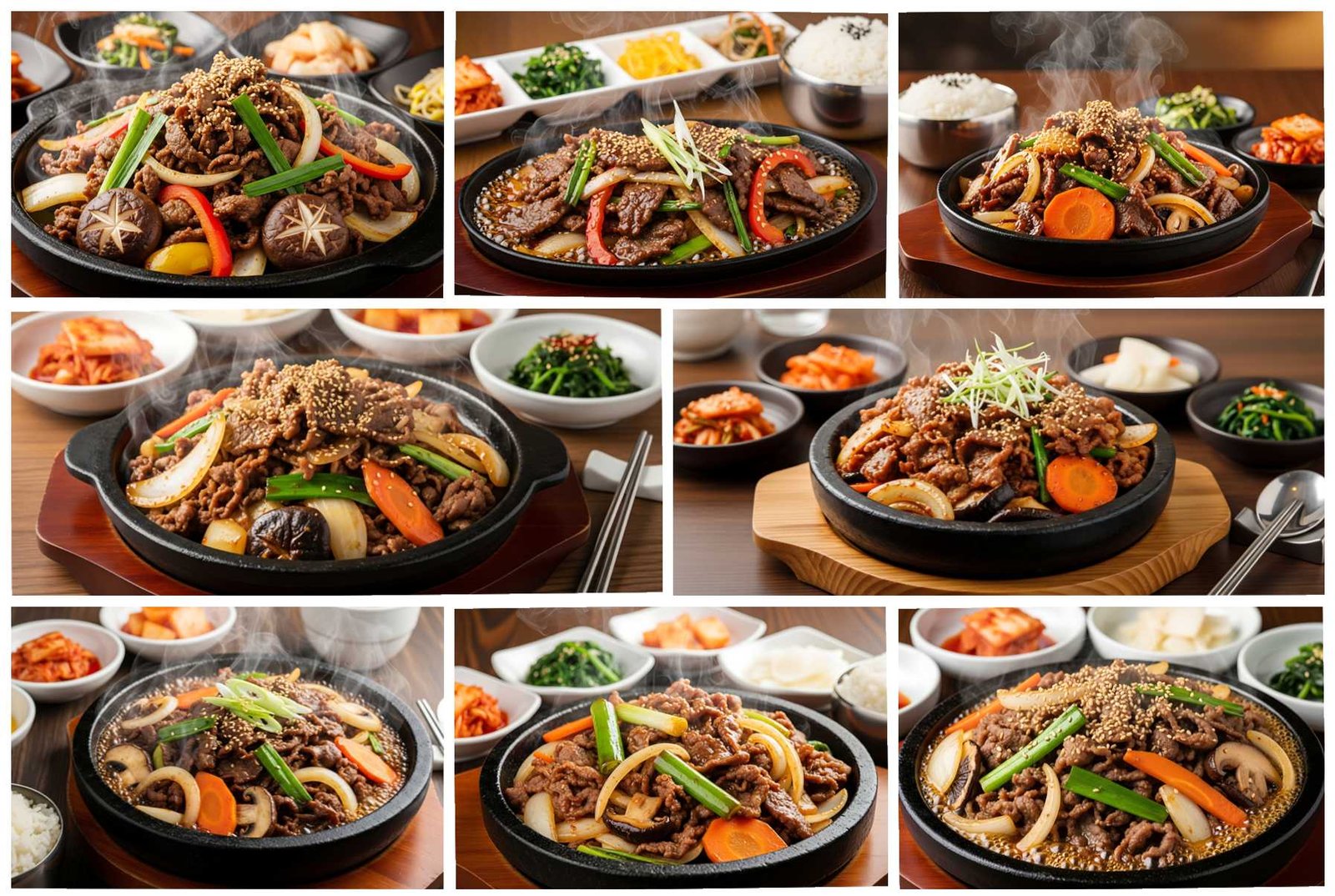 56 Bulgogi Stock Photos for Authentic Korean Food and Menu Design