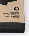 Kraft Paper Box in Sleeve Mockup