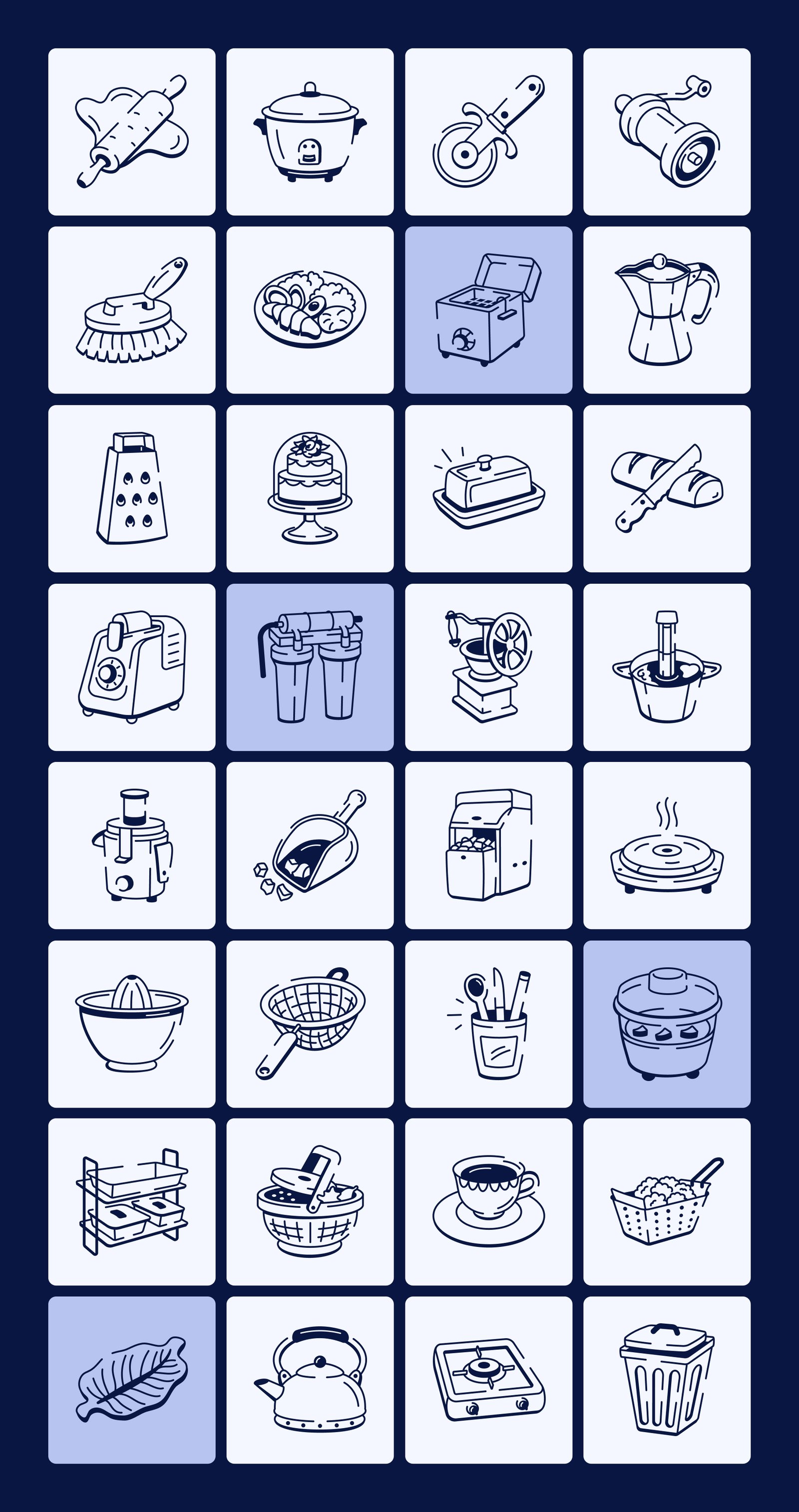 Kitchen Doodle Icon