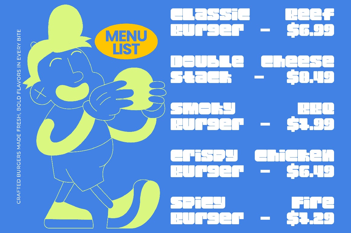 Waves Signal Bold Display Font