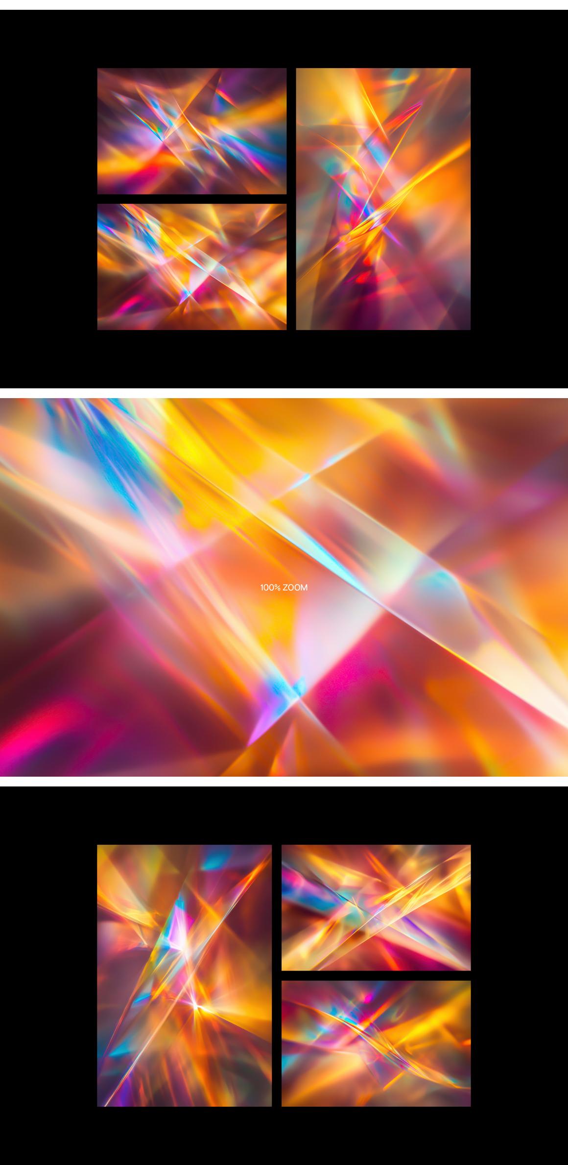 Abstract Prism Textures
