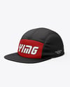 Five Panel Cap Mockup - Half Side View