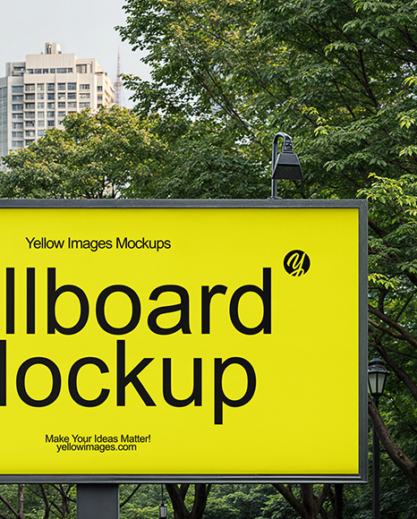 Outdoor Billboard Mockup