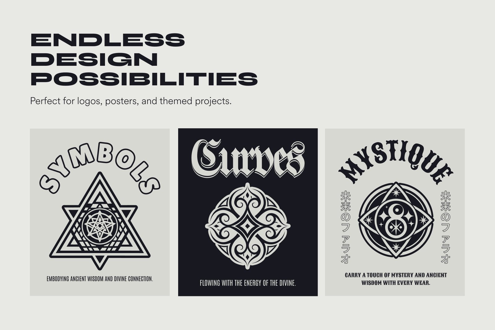 Glyph Sacred Geometry Symbols