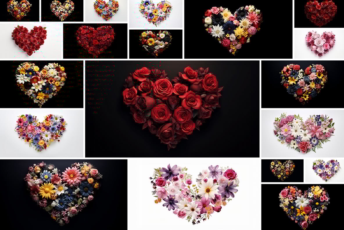 Flower Hearts