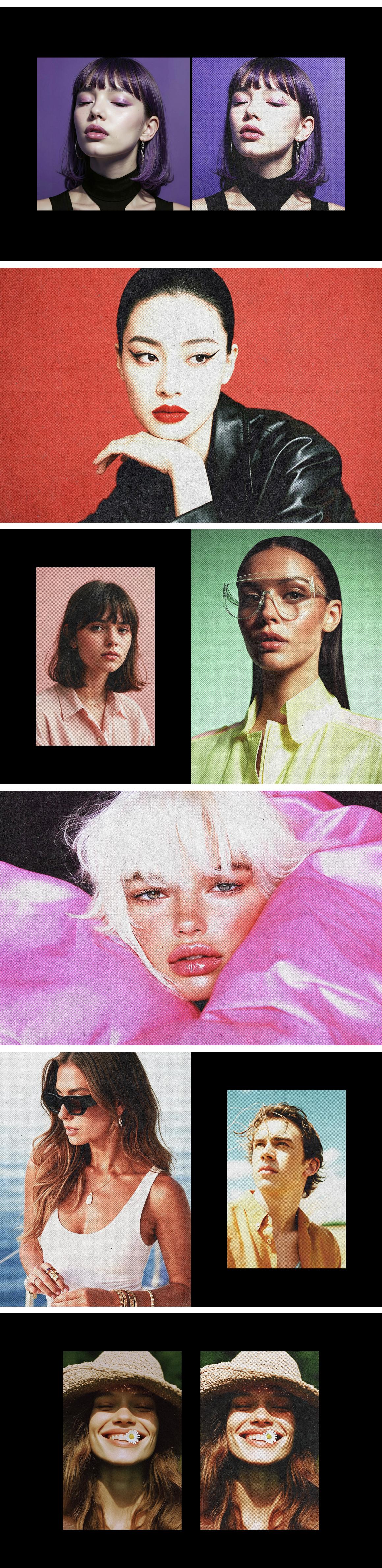 Retro Printed Photo Effect