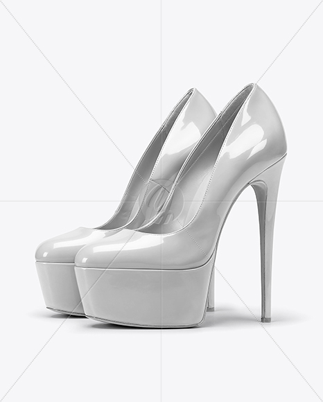 Pair of Stilettos Mockup