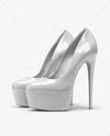 Pair of Stilettos Mockup