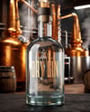 Dry Gin Bottle Mockup