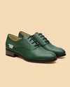 Pair of Women's Oxford Shoes Mockup