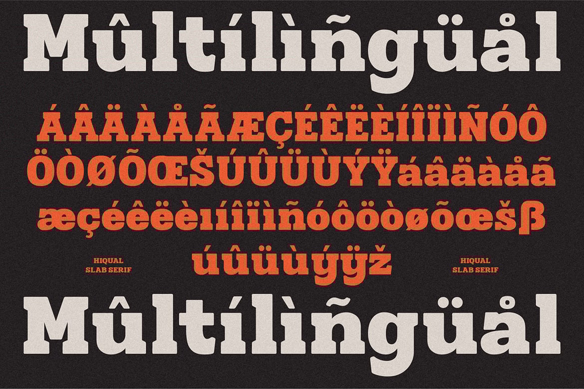 Hiqual – Western Vintage Font