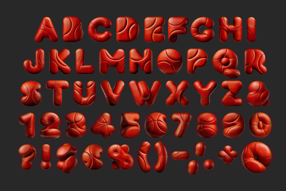Leather Art Font