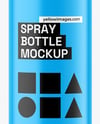 Matte Spray Bottle Mockup