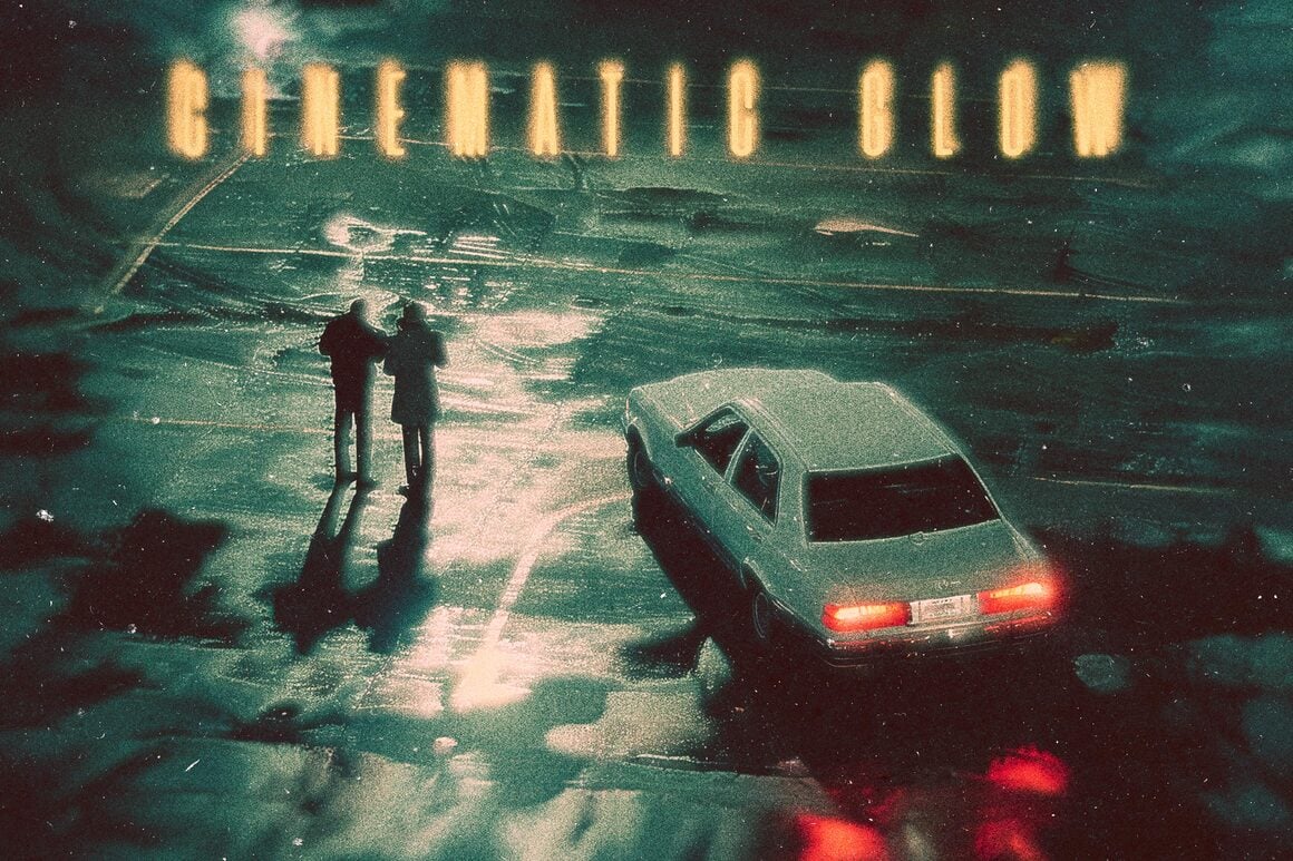 Cinematic Drama Glow Photo Effect