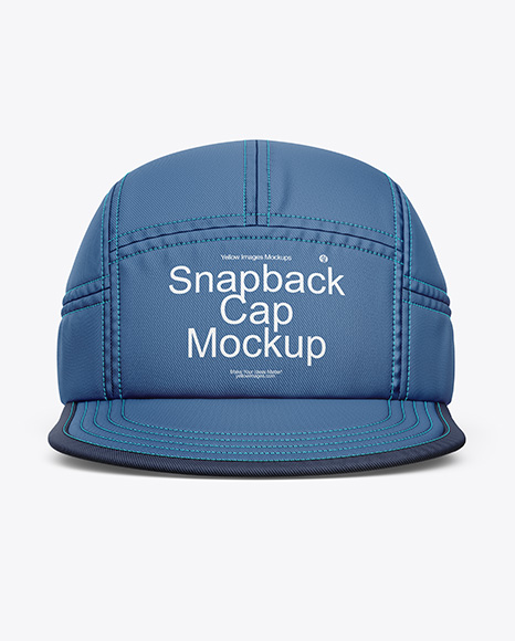 Twill Snapback Cap Mockup - Sun hat mockup