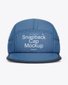 Twill Snapback Cap Mockup
