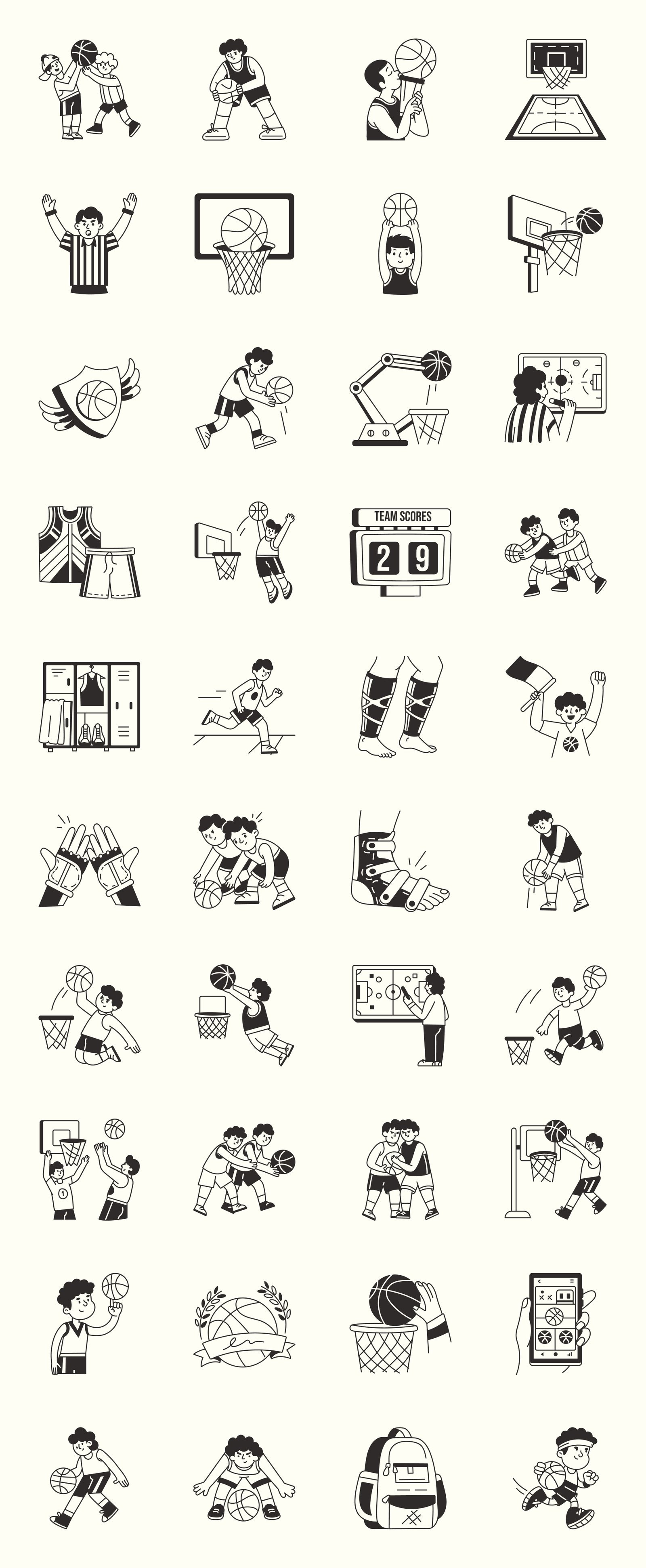 Basketball Illustration