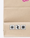 Kraft Paper Bag with Handles Mockup