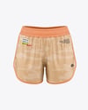Women's Running Shorts Mockup - Front View
