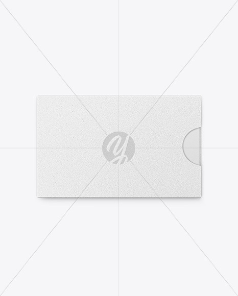 Credit Card w/ Kraft Cardholder Mockup