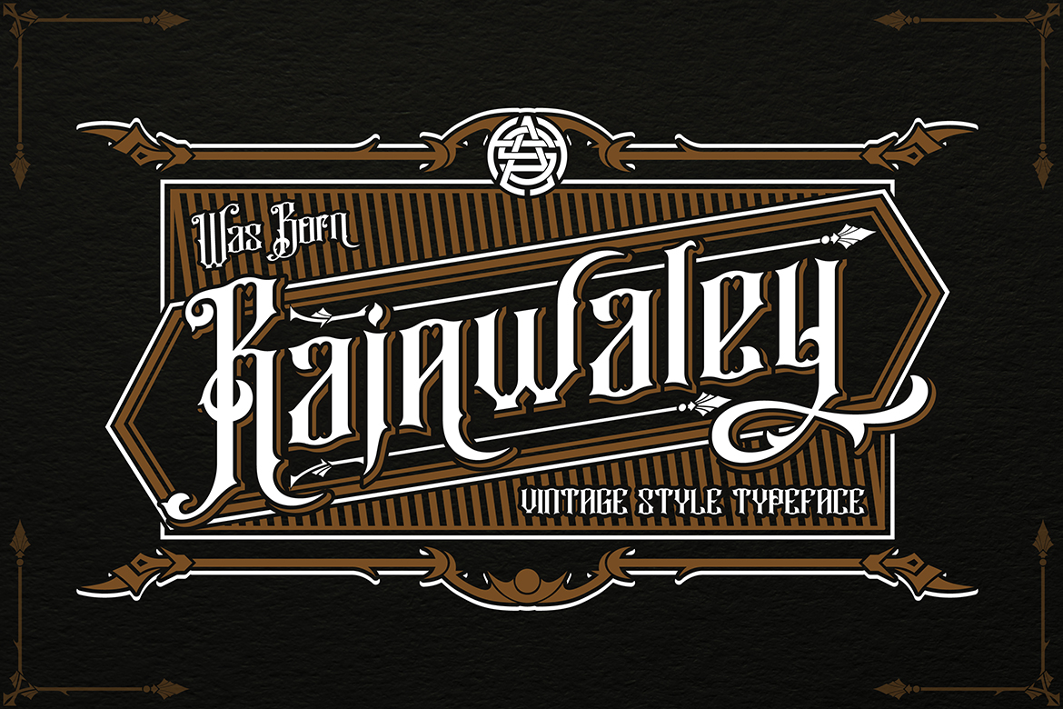 Rajawaley - Vintage Font Style