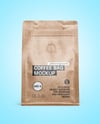 Kraft Coffee Package Mockup