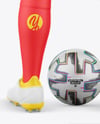 Soccer Kit w/ Mannequin Mockup - Back View