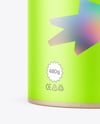 Kraft Paper Tube with Tea Mockup