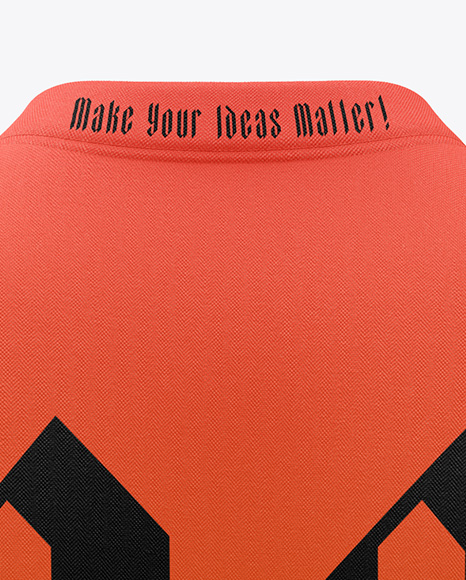 Oversize T-Shirt Mockup - Back View