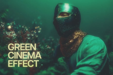 Green Cinematic Photo Effect - Instagram story