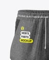 Heather Men’s Pants Mockup - Front View