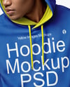 Black Man Wearing a Hoodie and Pants Mockup