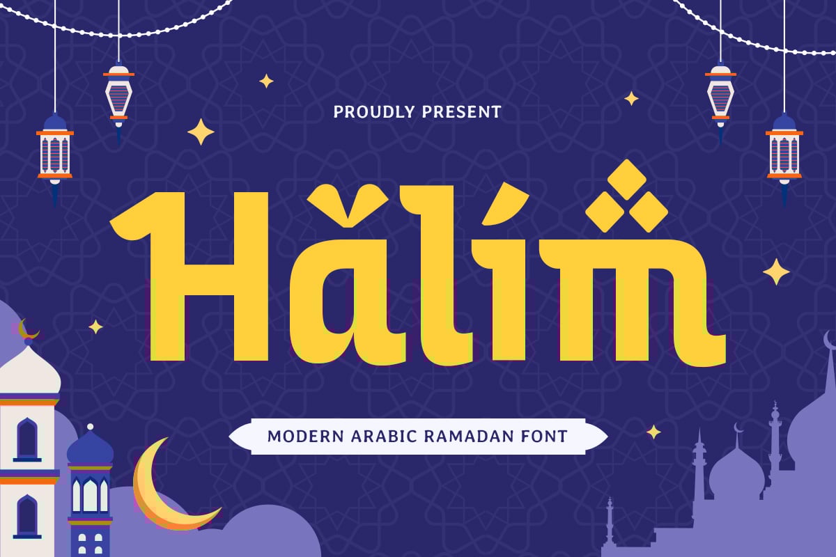Halim - Modern Arabic Ramadan Font