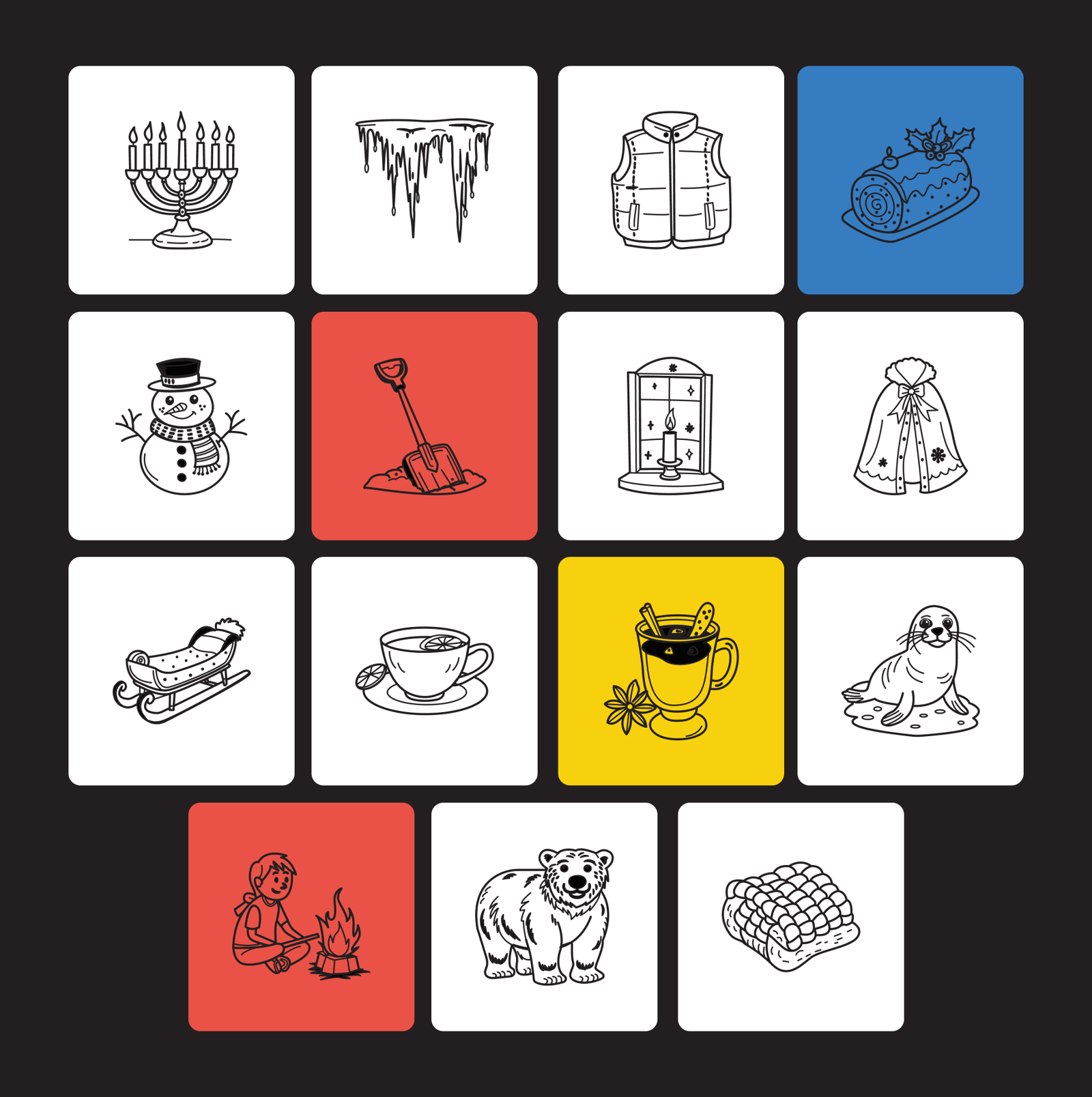 Winter Doodles Collection