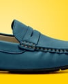 Women's Leather Moccasin Mockup