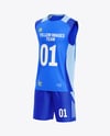 Training Sleeveless Kit Mockup - Half Side View