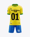 Soccer Kit Mockup - Front View