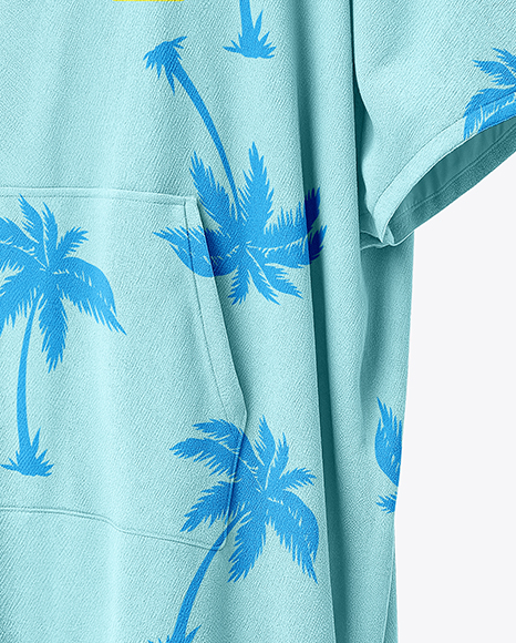 Towel Poncho Mockup