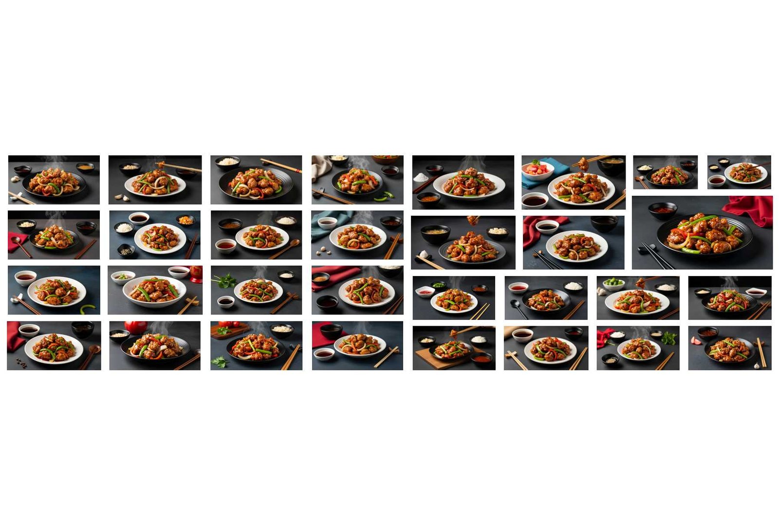 113 Kung Pao Chicken Stock Photos for Spicy Food Branding and Menus