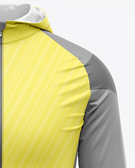 Hooded All Weather Jacket Mockup