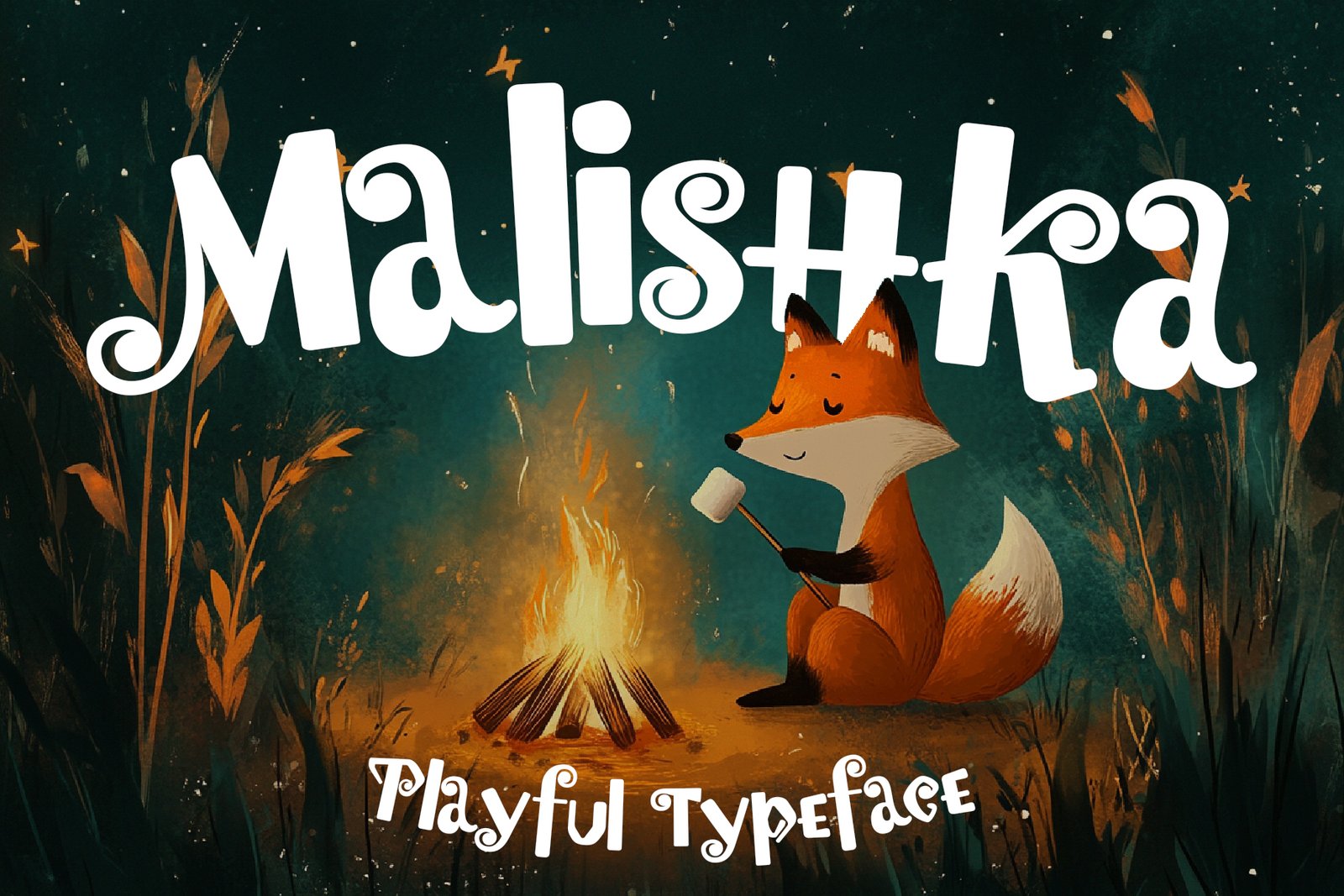 Malishka - Adorable Kids Typeface