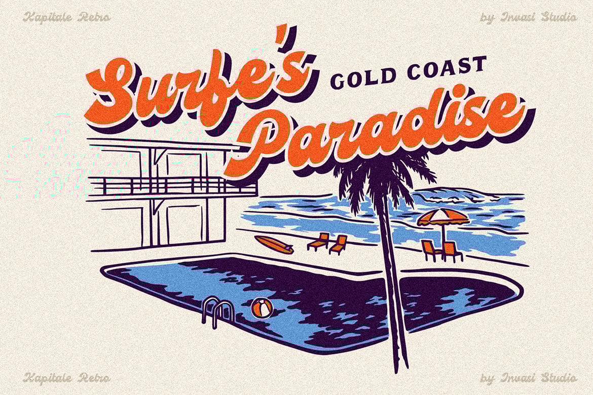 Kapitale - Groovy retro script