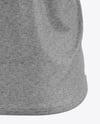 Heather T-Shirt Mockup - Back View