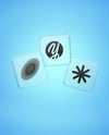 Frosted Glass Icons Mockup