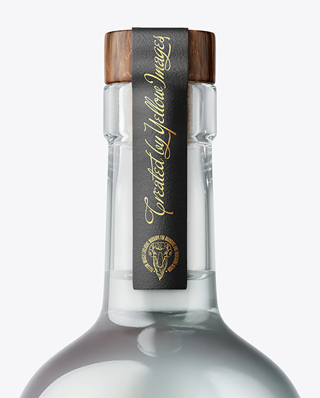 Dry Gin Bottle Mockup