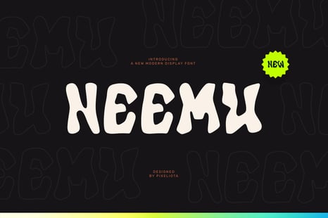 Neemu - Display Font - Magazine